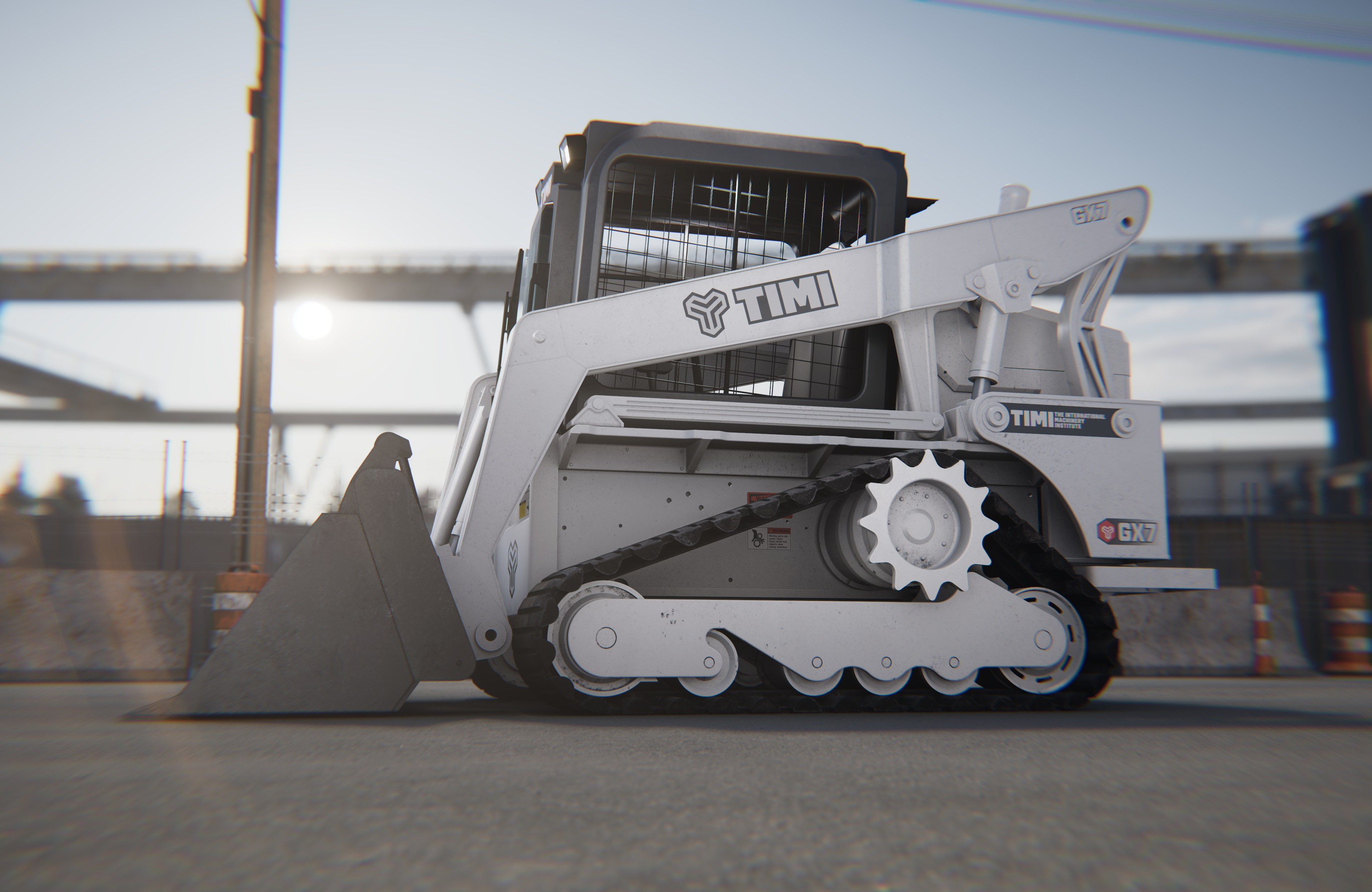Skidloader HDRP