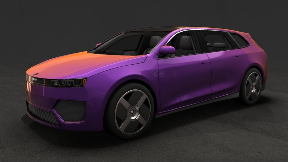 High-Fidelity Unlit Car Paint